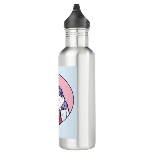 Boxing Unicorn Edelstahlflasche (Rechts)