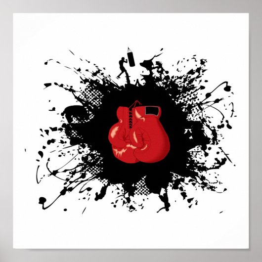 Boxing Urban Style Poster (Vorne)