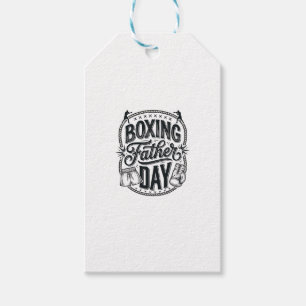 Boxing Vater Tag Vintage Gravur Shirt Design_1 Geschenkanhänger