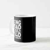 Boxing Vater Vater Zitat Funny Boxer Kaffeetasse (Vorderseite Links)