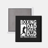 Boxing Vater Vater Zitat Funny Boxer Magnet (Vorderseite/Rückseite)