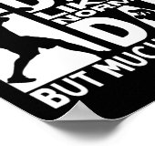 Boxing Vater Vater Zitat Funny Boxer Poster (Ecke)