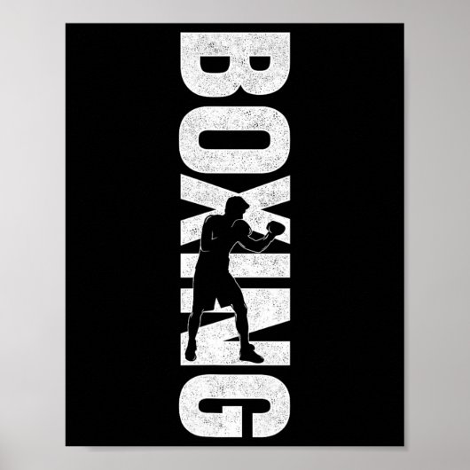 Boxing Vintag 4 Poster (Vorne)