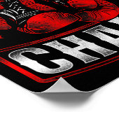 Boxing Vintag Boxing Champ Poster (Ecke)