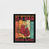 Boxing - Vintag Karte (Vorderseite)
