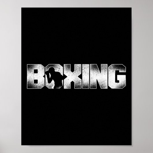 Boxing Vintag Poster (Vorne)