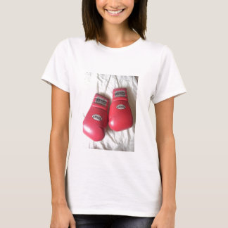 Boxing von Frauen mit Angepasstem Langschläfer-Shi T-Shirt