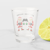 Boxing Weihnachtsglas Schnapsglas (Rückseite)