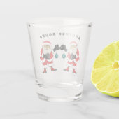 Boxing Weihnachtsglas Schnapsglas (Rückseite)