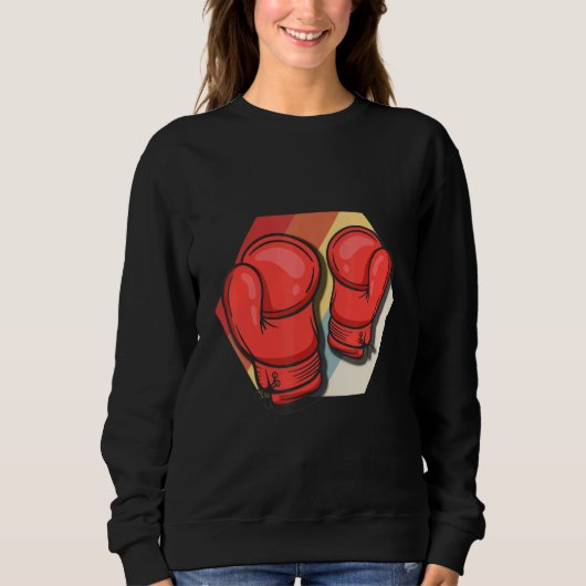 Boxing Workout Gym Boxer Champion Sweatshirt (Vorderseite)