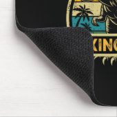 Boxingsaurus T Rex Dinosaur Boxing Saurus Familie Mousepad (Ecke)