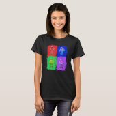 Boxkampf Box Boxer Pop Art T-Shirt (Vorne ganz)