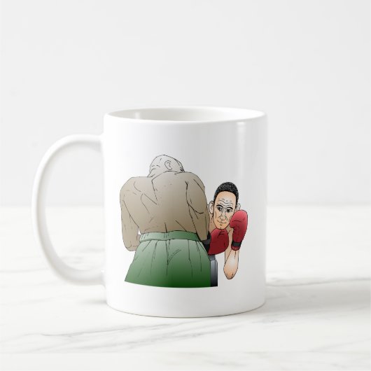 Boxkampf Kaffeetasse (Links)