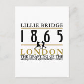 Boxkampf, Queensberger-Regeln Postkarte (Vorderseite)