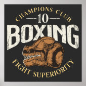 Boxkampfhandschuhe in Not Poster (Vorne)