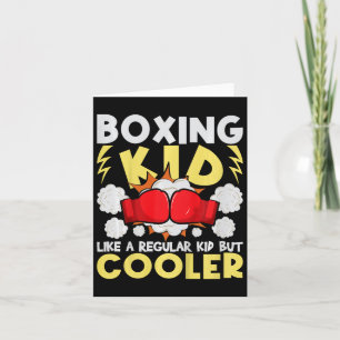 Boxkid wie ein normales Kind, aber Cooler - Boxer Karte