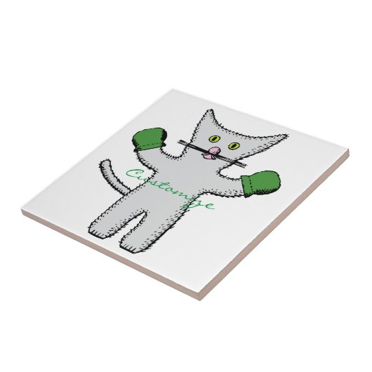 Boxkitten mit Mittens Thunder_Cove Fliese (Seite)