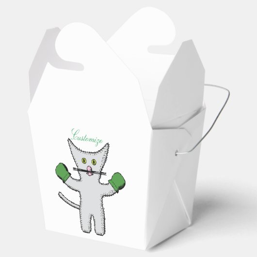 Boxkitten mit Mittens Thunder_Cove Geschenkschachtel (Geöffnet)