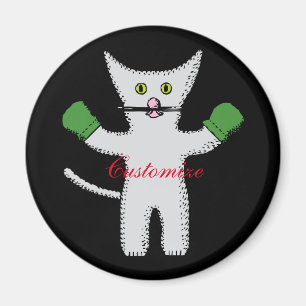 Boxkitten mit Mittens Thunder_Cove Magnet
