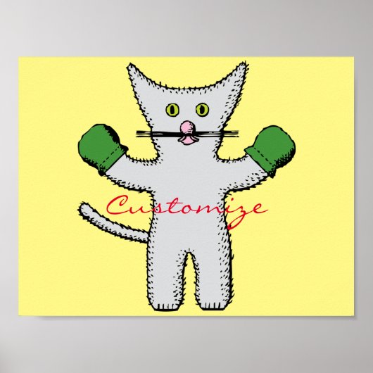 Boxkitten mit Mittens Thunder_Cove Poster (Vorne)