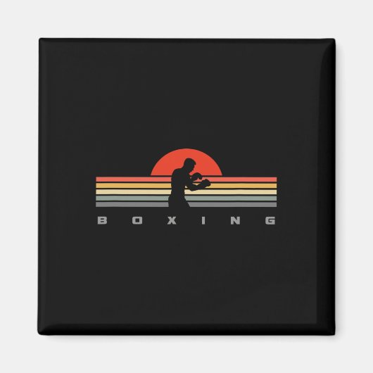 Boxkleidung - Boxen 5 Magnet (Vorne)