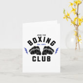 Boxklub1 Karte (Gelbe Blume)