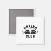Boxklub1 Magnet (Vorderseite/Rückseite)