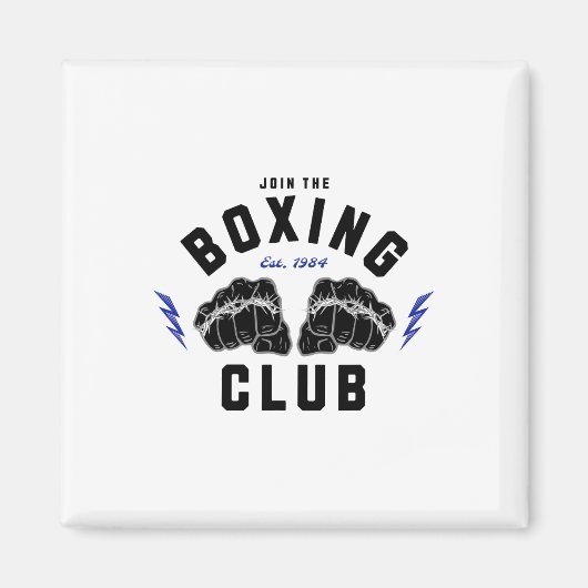 Boxklub1 Magnet (Vorne)
