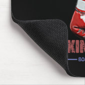 Boxklub Beantown Boston Design - Handschuhe Mousepad (Ecke)