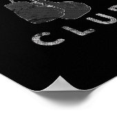 Boxklub Gewitterte Boxhandschuhe Poster (Ecke)