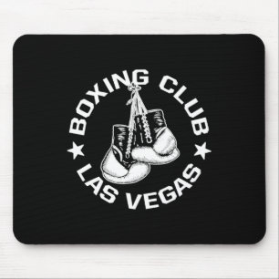 Boxklub Las Vegas Handschuhe Grafik für ein Boxen Mousepad