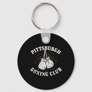 Boxklub Pittsburgh Beklagte Boxhandschuhe VI Schlüsselanhänger