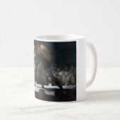 Boxklubgemälde von George Bellows Kaffeetasse (VorderseiteRechts)