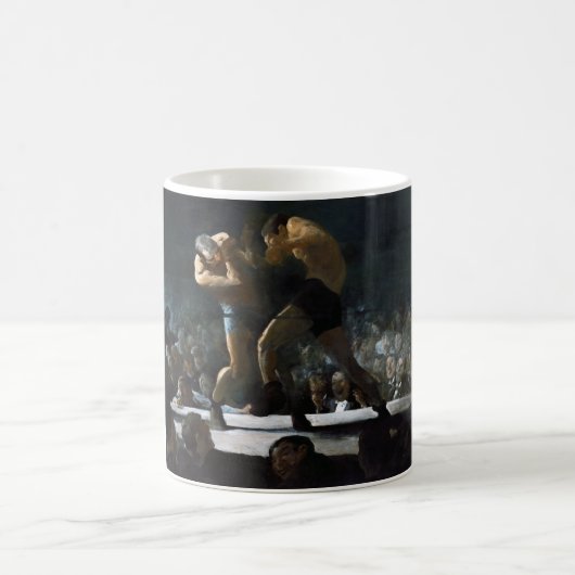 Boxklubgemälde von George Bellows Kaffeetasse (Mittel)
