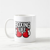 Boxlebensdauer für Amateur-Berufliche Boxen 2 Kaffeetasse (Links)