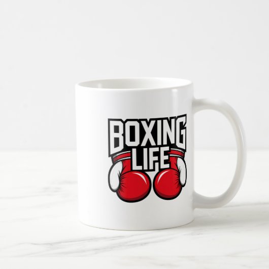 Boxlebensdauer für Amateur-Berufliche Boxen 2 Kaffeetasse (Rechts)