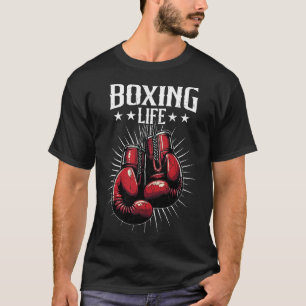 Boxlebenskickboxen Kickboxer Kickboxer Beruf T-Shirt