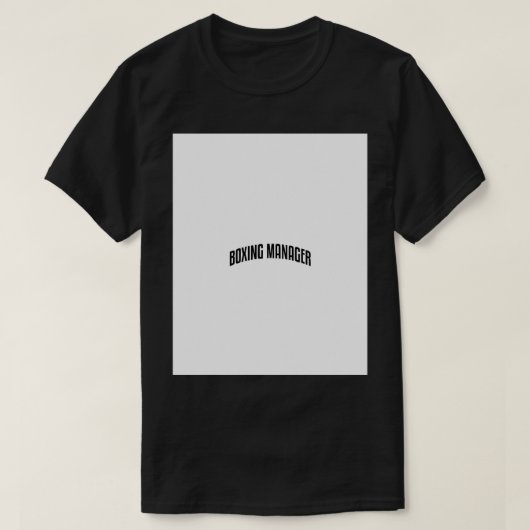 Boxmanager Grafik T-Shirt (Design vorne)