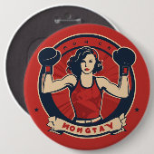 Boxmeister Button (Vorne & Hinten)