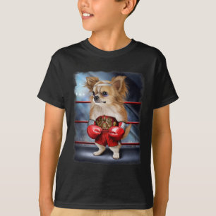 Boxmeister Chihuahua Hundekämpfer für Männer Fraue T-Shirt