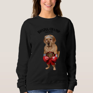 Boxmeister Golden Retriever Hundekämpfer 1 Sweatshirt