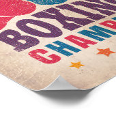 Boxmeister-Poster Poster (Ecke)