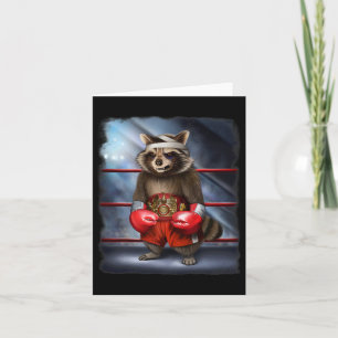 Boxmeister Raccoon Fighter Karte