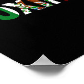 Boxmexiko-Flagge Poster (Ecke)