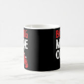 Boxmodus auf dem Beruflichen Boxer-Knockout-Punche Kaffeetasse (Mittel)