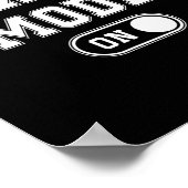 Boxmodus Ein Lustiges Boxergeschenk Trainer Coach  Poster (Ecke)