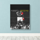 Boxmotivation Wall Art Print Leinwanddruck (Insitu (Holzboden))