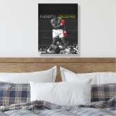 Boxmotivation Wall Art Print Leinwanddruck (Insitu (Schlafzimmer))
