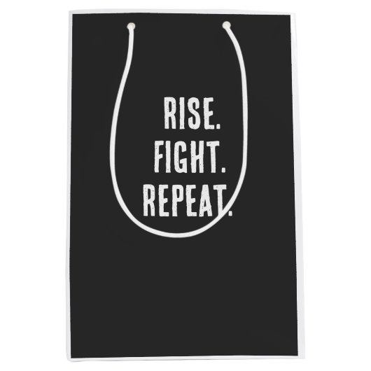 Boxmotivations-Shirt Mittlere Geschenktüte (Vorderseite)