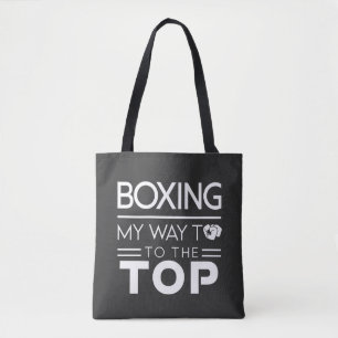Boxmotivationszitat Fette Minimale Typografie Tasche